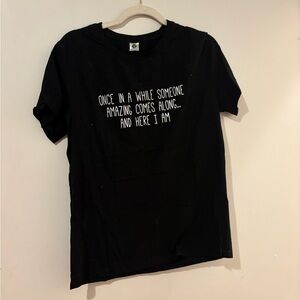 Black Graphic T-Shirt